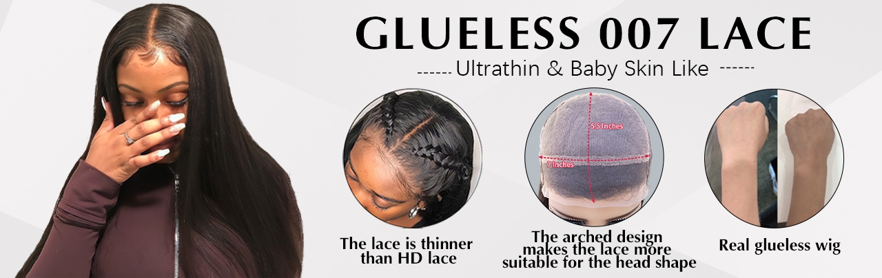 Glueless 007 Lace Wig