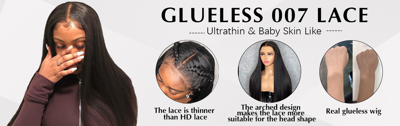 Glueless 007 Lace Wig