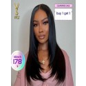 Buy 1 send 1 free wigs layer cut 13*6 Swiss lace wigs ,YS475