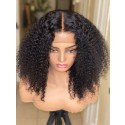 YSwigs Curly 13x6   Lace Frontal Wigs Human Hair Undetectable Dream HD Lace Pre Plucked Hairstyle Bleached Knots GX723