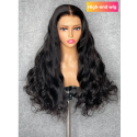 YSwigs Body Wave natural color HD Lace Wig best quality human hair wig ,LX06
