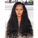 YSwigs Undetectable 13×6 HD Lace Deep Curly Virgin Brazilian Human Hair Wig CLS-2