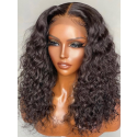 YSwigs Deep Curly Bob 13x6 HD Undetectable Lace Human Hair Lace Front Wig BT-4