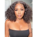 YSwigs Kinky Curly Wig 13x4 Curly Lace Front Human Hair Wigs for Women Brazilian HD Lace YS007