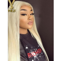 YSwigs Ombre Blonde Brazilian Virgin Hair Human Hair Wigs With Baby Hair YS002