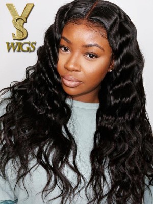 YSwigs Undetectable Dream HD Lace 13x6  Lace Frontal Wigs Human Hair Wig Virgin Brazilian Deep Wave Hair WD007