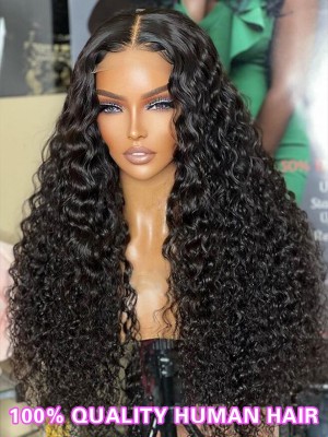 Yswigs 24h Shipping Deep Curly 360 Undetectable Lace Glueless HD Lace Wig PRE04