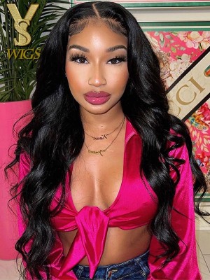 YSwigs Natural Wave Undetectable Dream HD Lace 360 Lace Human Hair Wig GX02085