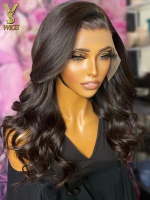 13x6 HD Loose Wave Lace Frontal Wigs Human Hair Pre Plucked with Baby Hair for Black Women,YS1010