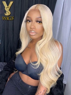 YSwigs Undetectable Dream HD Lace #613 Blonde Lace Front Virgin Human Hair Wigs in Stock