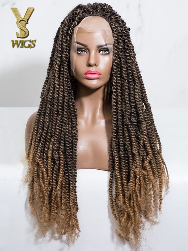 YSwigs Sadie - Ombre Goddess Passion Twist Full Lace Wig,YS456