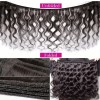 YSwigs Brazilian Virgin Body Wave Hair 3 Bundles+1 5x5 Hair Closure Human Hair  HXQ333