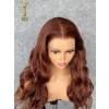 YSWIGS best quality  buautiful brown  HD Lace Human Hair Lace Front Wig ,LX08