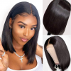 Buy 1 send 1 free wigs YSwigs human hair 12inch bob wigs lace front wig 150%,YS472