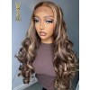 YSwigs 5*5 HD Lace Raw Materials Blonde Ombre Wig Body Wave,YS485
