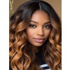 YSwigs 18 Inch ombre Wigs Glueless wigs  NEW Color  For Women Gorgeous Fluffy Wigs Hair Human Wigs For Party And Daily Use,YS453
