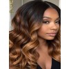YSwigs 18 Inch ombre Wigs Glueless wigs  NEW Color  For Women Gorgeous Fluffy Wigs Hair Human Wigs For Party And Daily Use,YS453