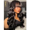 Buy 1 Send 1 Free Body Wave With Bangs 13*6 Lace Front Wigs 180% Density ，YS470