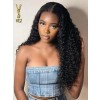 Buy 1 send 1 free water wave wigs  16inch 150% only 242$ bleached knots wigs,YS480