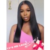 YSwigs HD LACE FRONT Wig KINKY Straight wig13*6 lace front wig ,YS14