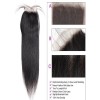 YSwigs 100% Human Hair 3 Bundles With 1 Closure Brazilian straight Hair  ,HXQ334
