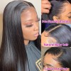 YSwigs Silky Straight Virgin Undetectable Dream HD Lace 150% Density Pre Plucked Brazilian Human Hair ,YS707