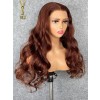 YSWIGS best quality  buautiful brown  HD Lace Human Hair Lace Front Wig ,LX08