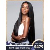 4 wigs Total $459 13*4 lace front wig natural straight Beautiful long human hair wig ,YS04