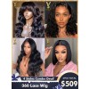 4wigs 1# 4 Styles 360  Lace Wig Total 509$,DS11