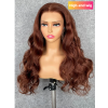 YSWIGS best quality  buautiful brown  HD Lace Human Hair Lace Front Wig ,LX08