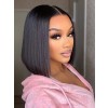 YSwigs Short Bob Wigs Straight Pre Pluck With Baby Hair 13x6 HD Lace Front Wig Glueless Lace Wig GX02083