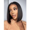 YSwigs Short Bob Wigs Straight Pre Pluck With Baby Hair 13x6 HD Lace Front Wig Glueless Lace Wig GX02083