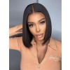 YSwigs Short Bob Wigs Straight Pre Pluck With Baby Hair 13x6 HD Lace Front Wig Glueless Lace Wig GX02083