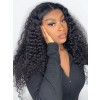 YSwigs Curly Undectable Invisible Lace Glueless HD 13x6 Frontal Human Hair  WD001