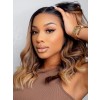 YSwigs HD Lace Wig Ombre Body Wave Pre Plucked Human Hair 360 Lace Wig