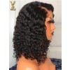 Deep Wave Bob Wig HD 13x4 Lace Front Wigs Brazilian Virgin Human Hair, YS909