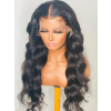 YSWIGS 150% Density Body Wave Transparent & Brown Lace Human Hair Lace Front Wig BT-1