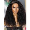 YSwigs 180% Density Undetectable Dream HD lace Virgin Brazilian Human Hair Afro Curly 360 Lace Wigs GX02071