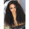 YSwigs 180% Density Undetectable Dream HD lace Virgin Brazilian Human Hair Afro Curly 360 Lace Wigs GX02071