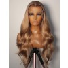 YSwigs 2021New Fashionable Color Ash Blonde Human Hair HD Lace Front Wigs WD015