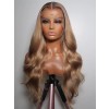 YSwigs 2021New Fashionable Color Ash Blonde Human Hair HD Lace Front Wigs WD015