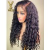 YSwigs 4C Curly Baby Hair Realistic Edges 13x4 Afro Curly HD Lace Front Wig NEW06