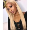 YSwigs #613 Blonde Full Lace Brazilian Virgin Hair Human Hair Wigs With Baby Hair