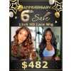 YSwigs Anniversary Sale Gorgeous Color Supernatural and Realistic HD Lace Wig With Pre-plucked YA03