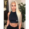 YSwigs Blonde Lace Front Undetectable Dream HD Lace Virgin Human Hair Wigs YS0527