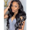 YSwigs Body Wave Pre Plucked Undetectable Dream HD Lace 134 Lace Fontal Human Hair Wigs