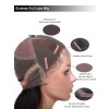 YSwigs Human Hair Full Lace Braided Wig Tangleless synthetic hair Braids with Human Hair Curls