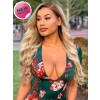 YSwigs Dark Root Ombre #613 Blonde Lace Front Virgin Human Hair Wigs Body Wave Wig in Stock YS727