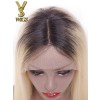 YSwigs Dark Root Ombre #613 Blonde Lace Front Virgin Human Hair Wigs in Stock