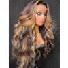 YSwigs Mixed Color Straight Undetectable Dream HD Lace Human Hair Full Lace Front Wigs WD013